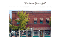 Desktop Screenshot of firehousedancehall.com